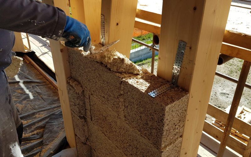 Tecnocanapa Bioedilizia en chanvre et chaux – déphasage thermique pour l’enveloppe du bâtiment | Tecnocanapa Bioedilizia